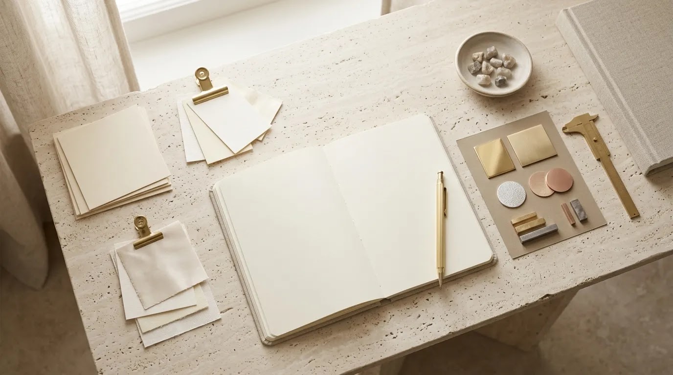 White label jewelry manufacturers sourcing workspace for boutique collection planning